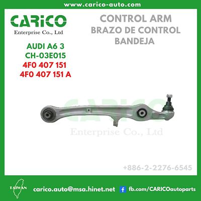 4F0 407 151｜4F0 407 151 A - Top Carico Autopartes, Taiwán: Piezas de auto, Fabricante