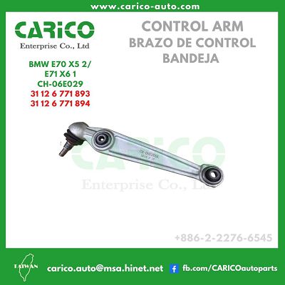 31 12 6 771 894 - Top Carico Autopartes, Taiwán: Piezas de auto, Fabricante