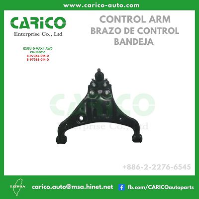 8 97365 015 0 - Top Carico Autopartes, Taiwán: Piezas de auto, Fabricante