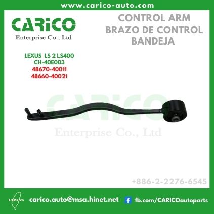 48660 40021 - Top Carico Autopartes, Taiwán: Piezas de auto, Fabricante