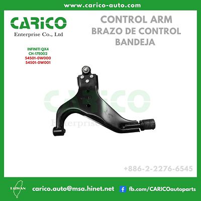 54501 0W000｜54501 0W001 - Top Carico Autopartes, Taiwán: Piezas de auto, Fabricante