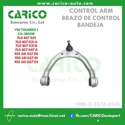 7L0 407 021 A｜7L0 407 021 B｜7L0 407 047 A｜955 341 027 00｜955 341 027 01｜955 341 027 02 - Top Carico Autopartes, Taiwán: Piezas de auto, Fabricante