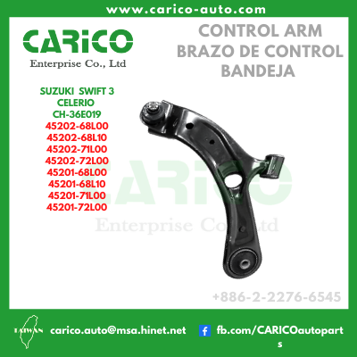 45201 68L00｜45201 68L10｜45201 71L00｜45202 72L00 - Top Carico Autopartes, Taiwán: Piezas de auto, Fabricante