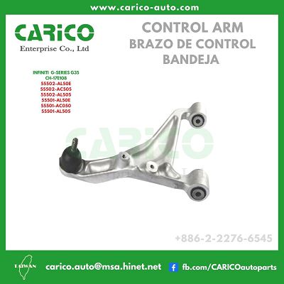 55501 AL50E｜55501 AC050｜55501 AL505 - Top Carico Autopartes, Taiwán: Piezas de auto, Fabricante