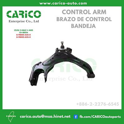 8 98005 834 0｜8 97365 016 0｜8 97234 960 1 - Top Carico Autopartes, Taiwán: Piezas de auto, Fabricante