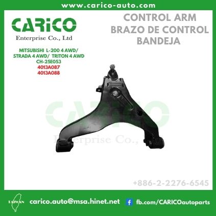 4013A087 - Top Carico Autopartes, Taiwán: Piezas de auto, Fabricante