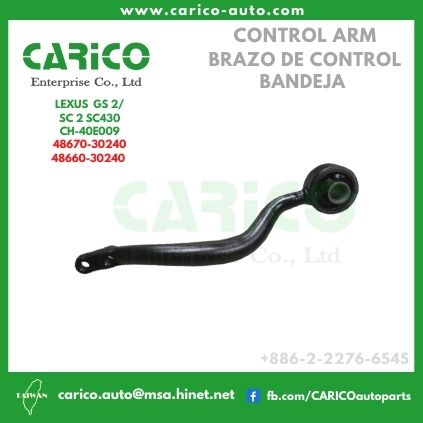 48660 30240 - Top Carico Autopartes, Taiwán: Piezas de auto, Fabricante