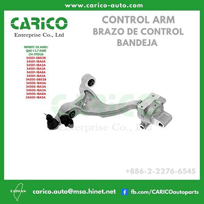 54501 0BD2B｜54501 1BA0A｜54501 1BA2A｜54501 1BA3A｜54501 1BA8A｜54501 1BA5A - Top Carico Autopartes, Taiwán: Piezas de auto, Fabricante