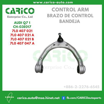 7L0 407 021 A｜7L0 407 021 B｜7L0 407 047 A - Top Carico Autopartes, Taiwán: Piezas de auto, Fabricante