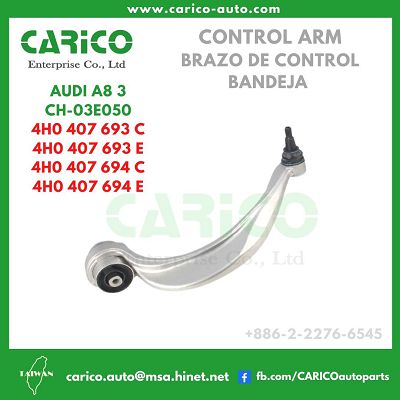 4H0 407 693 C｜4H0 407 693 E - Top Carico Autopartes, Taiwán: Piezas de auto, Fabricante