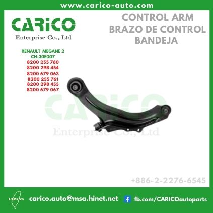 8200 255 760｜8200 298 454｜8200 679 063 - Top Carico Autopartes, Taiwán: Piezas de auto, Fabricante