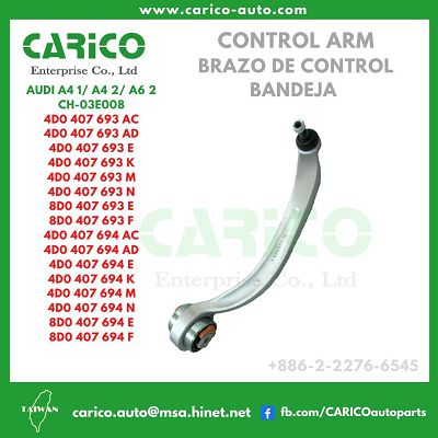 4D0 407 694｜4D0 407 694 AC｜4D0 407 694 AD - Top Carico Autopartes, Taiwán: Piezas de auto, Fabricante