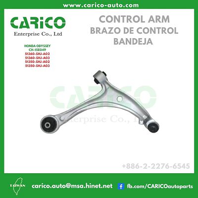 51360 SHJ A02｜51360 SHJ A03 - Top Carico Autopartes, Taiwán: Piezas de auto, Fabricante