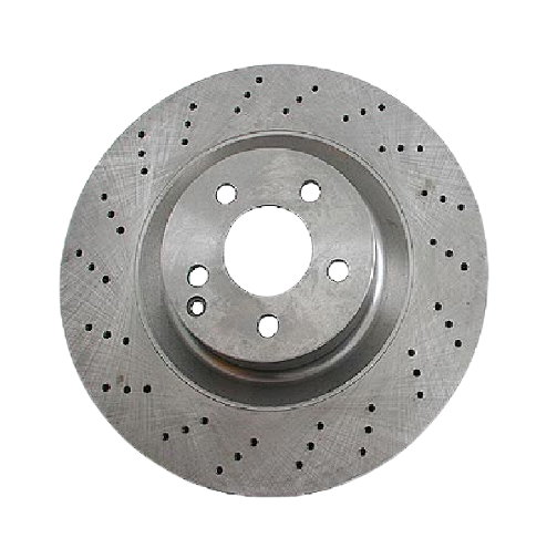 This is a Drilled brake disc of CARICO