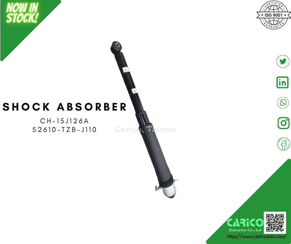 Shock absrober of CARICO | CH-15J126A , it's OEM number is 52610-TZB-J110.